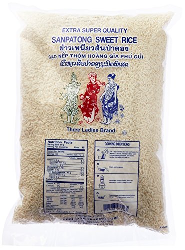 Three Ladies Sanpatong Sweet Rice 5 lbs - Image 4