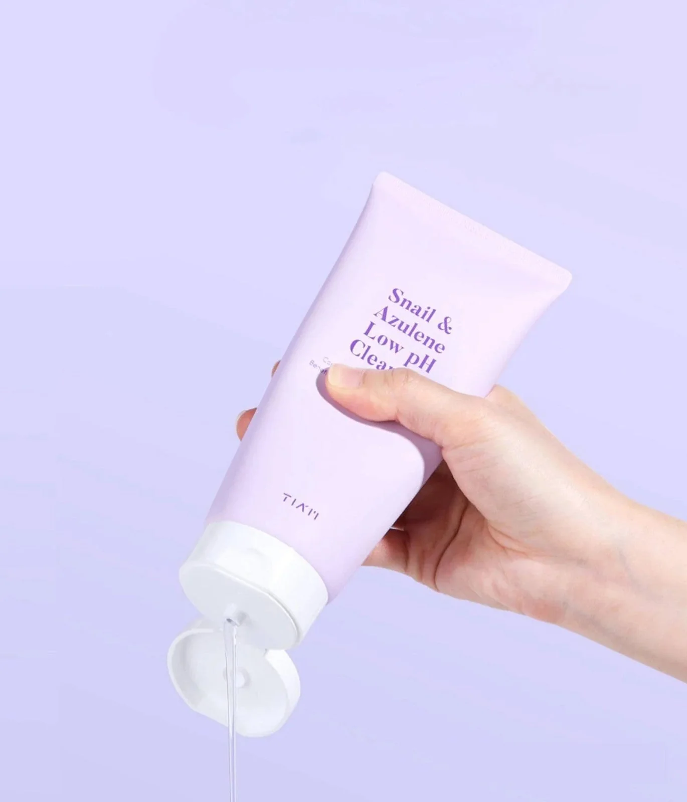 TIA'M Snail & Azulene Low pH Cleanser - Image 4