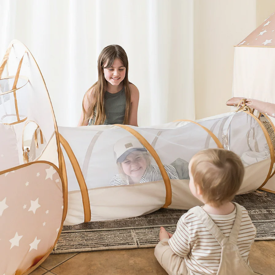 Tiny Land® Discovery 5-in-1 Play Tunnel With no Balls - Image 7