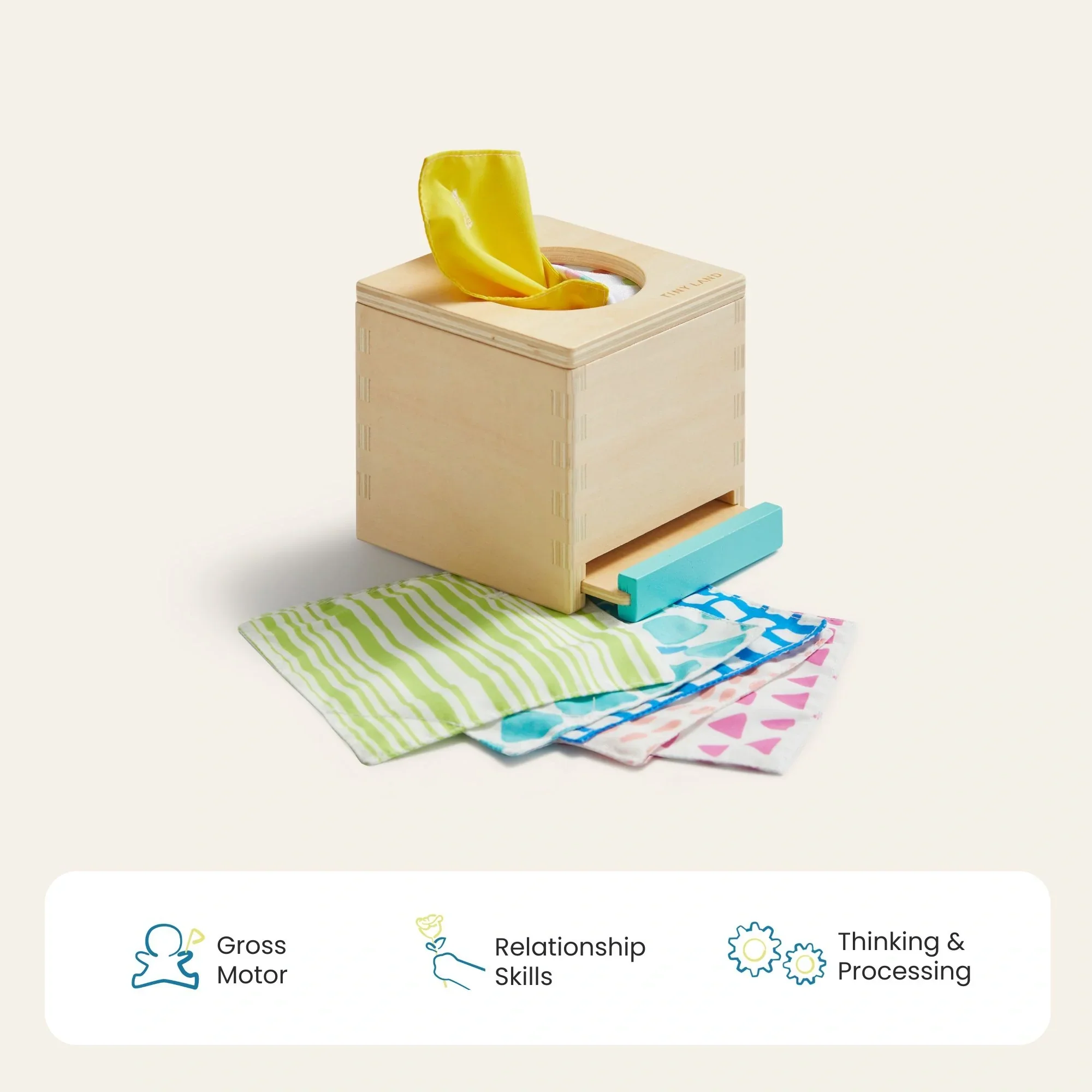 Tiny LandĀ® Montessori Toys for Newborns (4ā6 Months) - Image 7