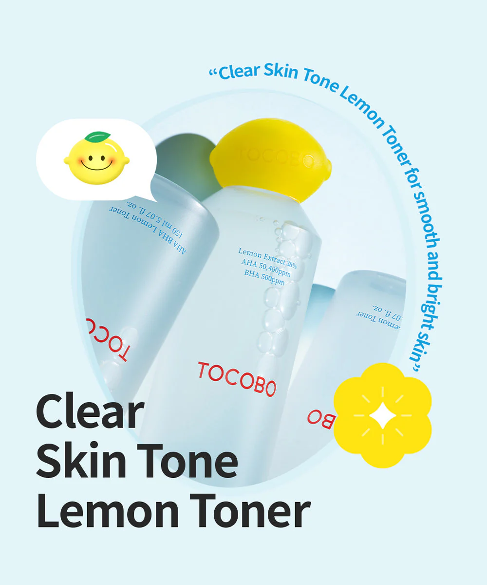 TOCOBO AHA BHA Lemon Facial Toner - Image 5