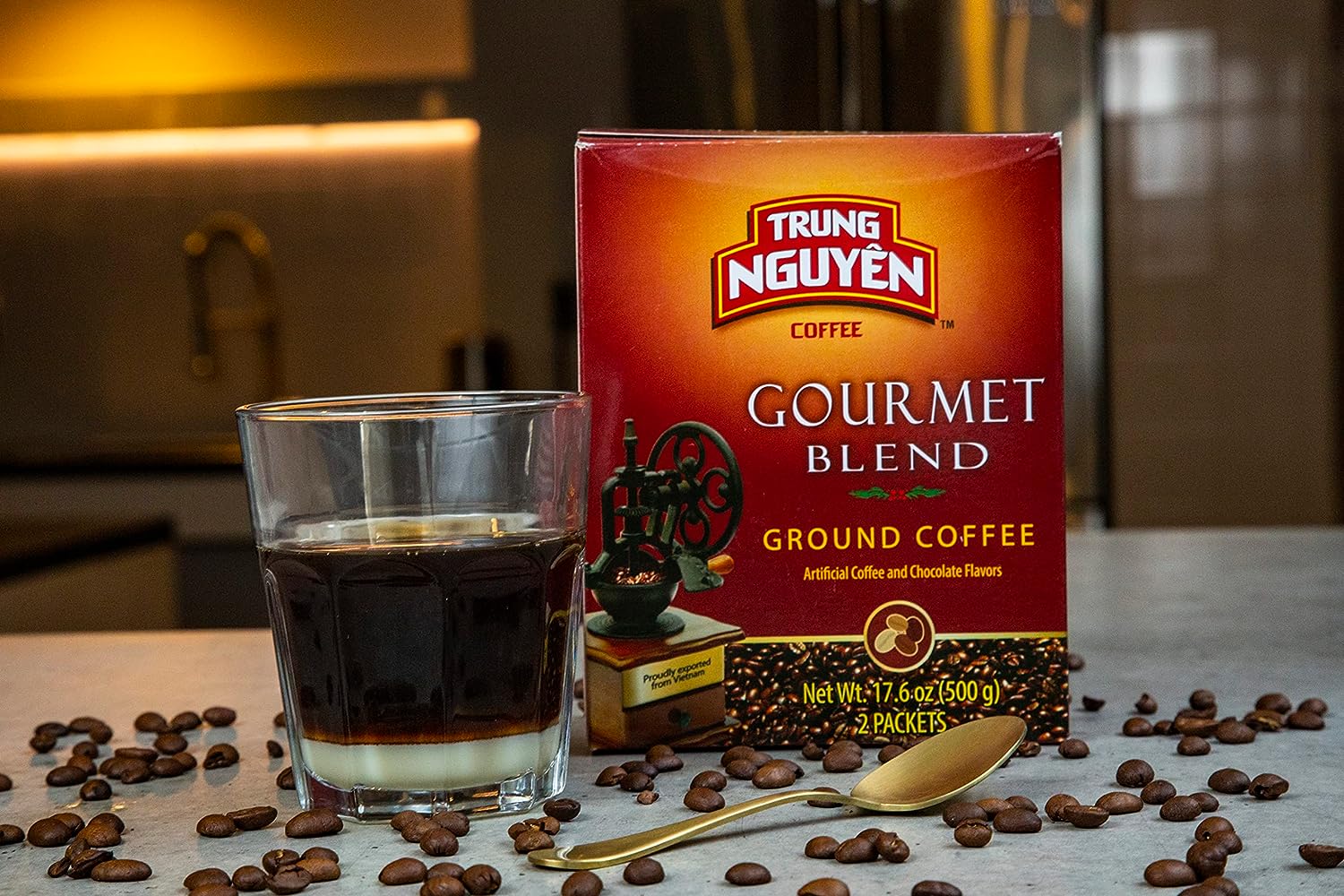 Trung Nguyen Gourmet Blend Ground Coffee 17.6 Oz - Image 3