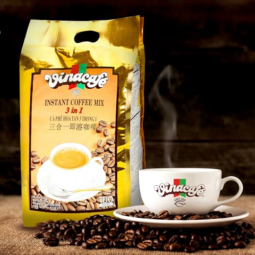 Vinacafe Premium Coffee Mix, 100 Coffee Sticks Single Serves - Image 4